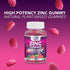 Zinc Immune Support Supplement 50mg, Max Strength Zinc Supplement Gummy for Radiant Skin & Immune Health Support for Adults, Nature’s Antioxidant ...