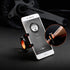 Motorcycle Bike Phone Mount Holder, Aluminum Bicycle Holder for Cell Phone 360° Rotation Bike Handlebar Phone Cradle, Compatible with Smartphones ...