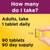 Nature Made Multivitamin For Her 50+ with No Iron, Womens Multivitamin for Daily Nutritional Support, Multivitamin for Women, 90 Tablets, 90 Day S...