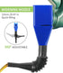 2 Pcs Funnels for Automotive Use,Flexible Draining Tool Snap Funnel,Draining Oil Snap Plastic Funnel,Hand-Free Funnel with Hose,Car Accessories Sp...