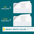 #10 Left Window Envelopes Self Seal - 20/pack - 4 1/8 x 9 1/2 inch - Business Envelopes #10 with Flip & Seal Closure, Security Tinted Envelopes fo...