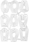 Healifty Cutting Dies Metal Stencil Template Mould for Album Scrapbooking Paper Card DIY Art Craft Decor (Nine Flowers Size S)...