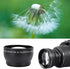 52mm telephoto lens52mm 2X mag,Lens,52mm 2X Magnification HD Tele Converter Telephoto Lens for 52mm Mount Camera......