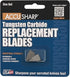 AccuSharp Knife Sharpener Blades, Tungsten Carbide Replacement Blades, 2 Pieces Reversible Replacement Blades, Industrial Sharpener Accessories...