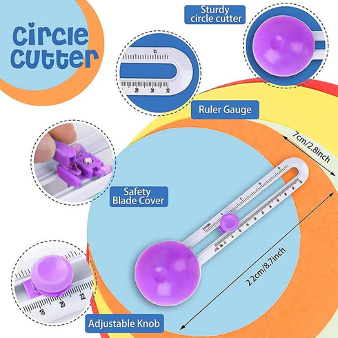 Circle Cutter, Circle Cutter for Paper Crafts, Paper Circle Cutter, Circle Paper Cutter, Circle Cutter Paper, Circular Cutter, Cardboard Circle Cu...