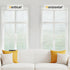 Haton Window Privacy Film, Frosted Glass Window Film, Non-Adhesive Removable Static Cling Window Clings, UV Blocking Window Stickers, Opaque Decor...