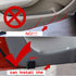 Haiti Flag Car Door Projector Logo Light, Universal Courtesy LED Ghost Shadow Lights Welcome Lamp Suitable Haiti Car Accessories fit All Models (H...