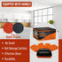 6-Piece Griddle Cleaning Kit for Blackstone, Flat Top Grill Cleaning Kit Non-Scratch Scouring Pads for Kitchen - 5 Scrubber Pads and 1 Handle...