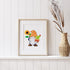 Nuberlic Sunflower Embroidery Kit for Beginners, Full Set of Stamped Gnome Cross Stitch Kit for Adults Including Embroidery Threads, Hoops and Ins...