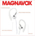 Magnavox MHP4854-WH Earhook Earbuds with Microphone in White | Available in Black & White | Earbuds Earhook with Microphone | Extra Value Comfort ...