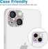 for iPhone 13 & iPhone 13 Mini Camera Lens Protector, Bling 3D Rhinestone Sparkle Diamond 9H Tempered Glass Camera Cover Shockproof Lens Cover...