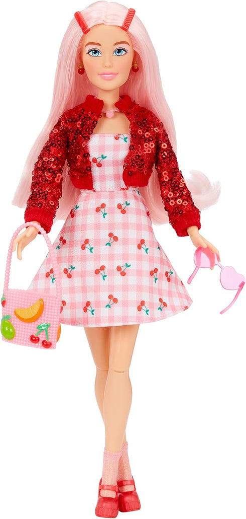 MGA Entertainment Dream Ella Extra Iconic Doll- Aria, 11.5" Fashion Doll with 9+ Americana Style Inspired Trendy Fashion Pieces, Light Pink Hair, ...