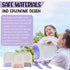 Toyture Shampoo Bowl for Kids, Baby, Adults | Portable Hair Washing Basin | Shampoo Bowl Neck Rest | Tear Free Shampoo for Kids | Hair Washing Sin...