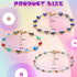 SATINIOR 9 Pieces Evil Eye Bracelet Handmade Evil Eye Beads Bracelet Evil Eye Chain Bracelet Adjustable Amulet Jewelry Evil Eyes Bracelets for Wom...