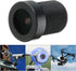 uxcell 6mm CCTV Camera Lens 5MP F2.0 FPV Wide Angle Security Camera Lens M12 Threaded Dia for IP Camera Panoramic, Black 2Pcs...