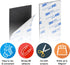 Magnetic Strips with 3M Strong Adhesive Backing (5.9 x 2.35 inches) Magnetic Tape with Adhesive Backing Heavy Duty Magnet Strips for Refrigerator ...