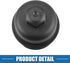 Engine Oil Filter Housing Cover Cap 11428507685 for BMW 328d 2.0L Diesel 2014-2018 Plastic Black...