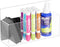 Acrylic Magnetic Dry Erase Marker Holder, Magnetic Pen Pencil Cup Holder Organizer for Whiteboard, Fridge, Locker - Clear......