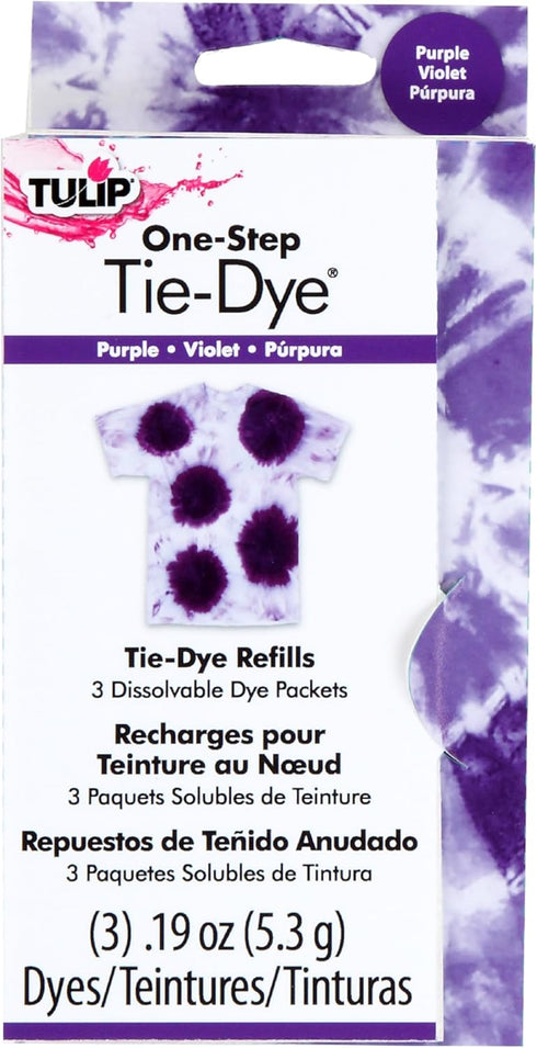 Tulip 29040 Tie Dye, Purple...