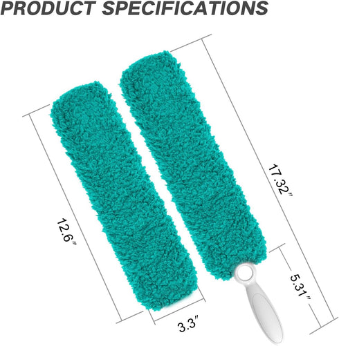 Duster Cleaning, ?????????????? ?????? ???????????????? with Washable Microfiber Head, Handheld Duster, Dusting Wand Cleaning Tool for Office, Car...