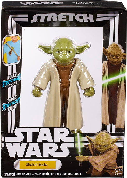 Fully Stretchable Star Wars Yoda - Toy & Collectible Item - 1 ct (Pack of 1)...