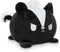 TeeTurtle - The Original Reversible Skunk Plushie - Black + White - Show your mood without saying a word!...