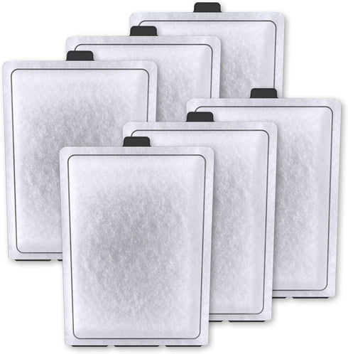 6-Pack Assembled Large Filter Replacement Cartridges Aquariums for Tetra Whisper Bio-Bag Filters 20i 40i IQ20/30/45/60 PF20/30/40/60...