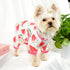 Dog Pajamas for Small Dogs Girl Boy Puppy Pjs Summer Pet Onesies for Chihuahua Yorkie Teacup Cute Soft Material Stretch Able Cat Clothes Outfit Ap...