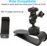 PellKing Car Sun Visor Mount VLOG/Video Holder for iPhone Samsung Cell Phone GoPro Insta360 X4 X3 X2 X RS R AKASO DJI Osmo Action 3 2 Camera and A...