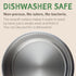2 Pack Stainless Steel Dog Bowls, Premium Metal Dog Bowls with Non Slip Rubber Bottom, Dishwasher Safe, Easy to Clean, 4 Cup, Gray Bottom...