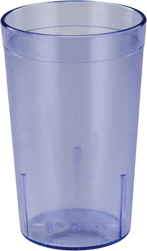 Winco Pebbled Tumblers, 16-Ounce, Blue...