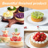 12PCS English Muffin Rings, Double Rolled Stainless Steel Cooking Rings, Crumpet Rings 4 + 3.15 Inch Round Metal Cooking Pastry Ring Molds for Kit...