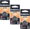 3X Duracell DL2032 3V Lithium Coin Cell Battery SB-T15, 2032, EA2032C, ECR2032, L14, L2032, LF1/2V, BR2032, CR2332, BR2332, DL2032...