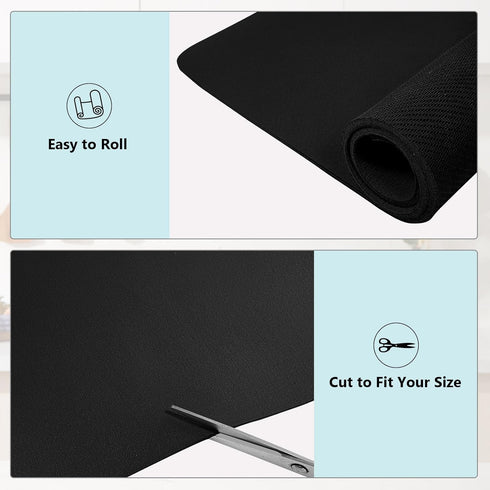 Abosrbent Dish Drying Mat for Kitchen Counter - Easy to Clean Non Slip Coffee Mat for Countertop - Multiple Usage Coffee Bar Accessories for Espre...
