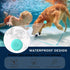Airtag Dog Collar Holder Waterproof, Hidden Silicone Waterproof Airtag Case for Pet Cat Dog GPS Tracker, Anti-Lost Waterproof Airtag Holders Compa...