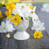 CCOZN 35 Tiny Resin Bees, Bumblebees Embellishment with Box DIY Wreath Decoration for DIY Crafts, Scrapbooking, Home Decor, 0.98inch, 0.75inch, 0....