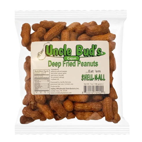 Cajun Deep Fried Peanuts - Eat 'em Shell & All...