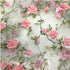 Tong Gu Lace Fabric Organza 3D Pink Chiffon Rose Floral Embroidery Wide 55 in (Length 1 m/39 in)...