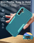 Dahkoiz for Samsung Galaxy A15-5G Phone Case, and Screen Protector, Dust-Proof Port Cover, Full Body Non-Slip Rubber Covered, Wear-Resistant & Dro...