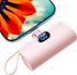 Mini Power Bank,Capsule Power Phone Charger 5500mAh,Portable Charger with Dual USB-C Ports for iPhone 15/15 plus/15 pro/15 pro Max/Android Phone/S...