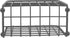 Spectrum Diversified Grid Napkin Holder, Industrial Gray...