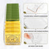 MaxGear Tea Bag Organizer Clear Plastic Tea Bag Storage Holder for Pantry, Kitchen, Cabinet, Countertop, 1 Pack...