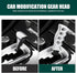 1 PC Car Personalized Shift Knob, Creative Four-Hole Handle Shape Manual Gear Shift Headband M8/M10/M12 Adapter, Universal Decorative Modification...