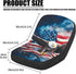American Flag Eagle Riding Lawn Mower Seat Cover Durable Tractor Seat Cushion,Universal Lawn Tractor Cover Medium Size,Easy to Install...