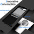 for Samsung Galaxy Z Flip 6 Case with Hinge Protection & Cover Screen Protector, Square Texture, Scratch Resistant, Shockproof, Rugged Slim Fit Ph...