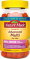 Nature Made Advanced Multivitamin Gummies for Her with Magnesium Citrate, Calcium & All 8 B Vitamins, Multivitamin for Women, 90 Gummies, 30 Day S...