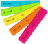Ashton and Wright - Classic HB Pencils, 15cm Rulers, Erasers, Z-Grip Smooth - Neon Set of 25...