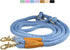 7FT Multifunctional Rope Dog Leash,Hands Free Dog Leash, Crossbody Rope Leash, Adjustable Long Leash for 2 Dogs (7ft*12mm, Airy blue)...
