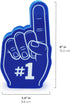 Genuine Fred, 1 Dishwasher, Foam Finger Kitchen Sponge, Blue...