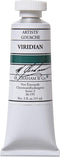 M. Graham 1/2-Ounce Tube Gouache Paint, Viridian...